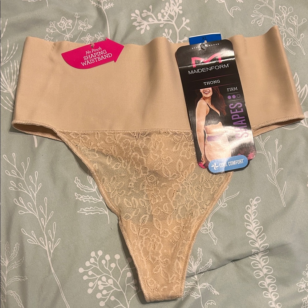 Maidenform Women's Nude Shaping Thong